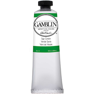 GAMBLIN ARTIST'S OIL COLOR SAP GREEN 37ml