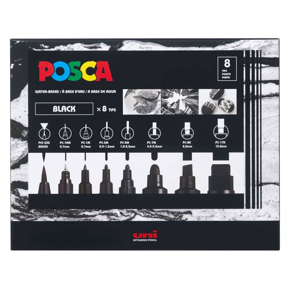 POSCA PAINT MARKER PC-7M BULLET LT GREEN