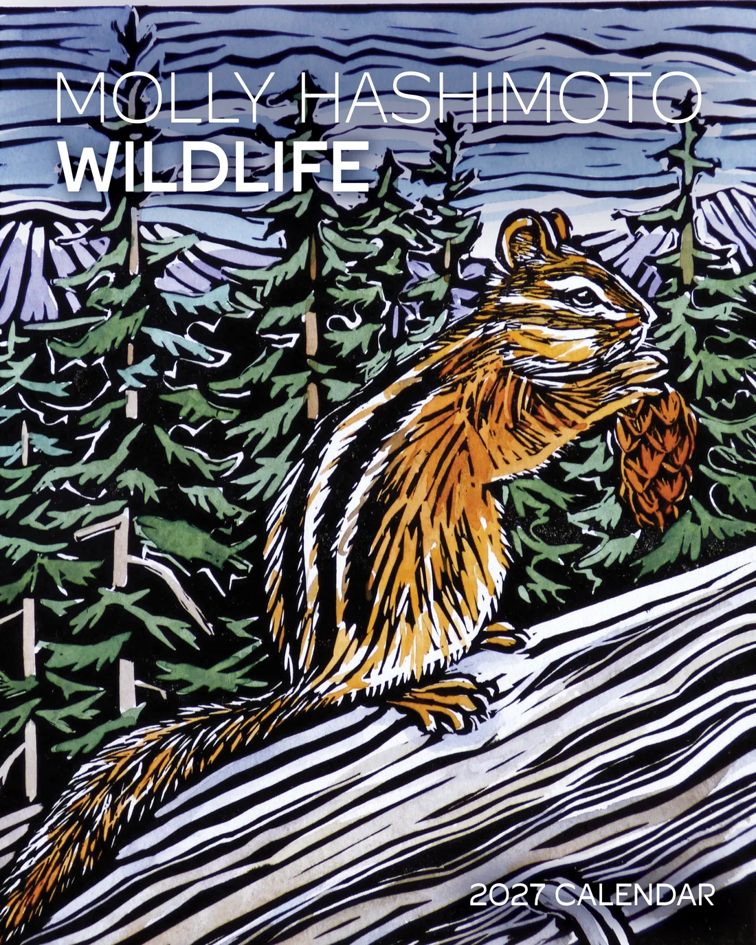 MINI WALL CALENDAR 2027 - MOLLY HASHIMOTO WILDLIFE