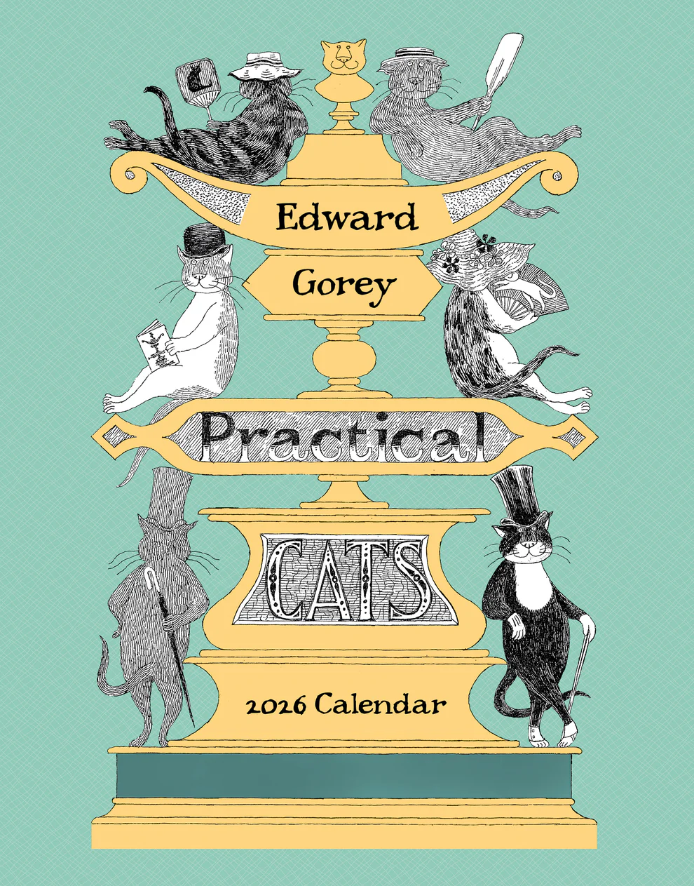 MINI CALENDAR 2026- EDWARD GOREY