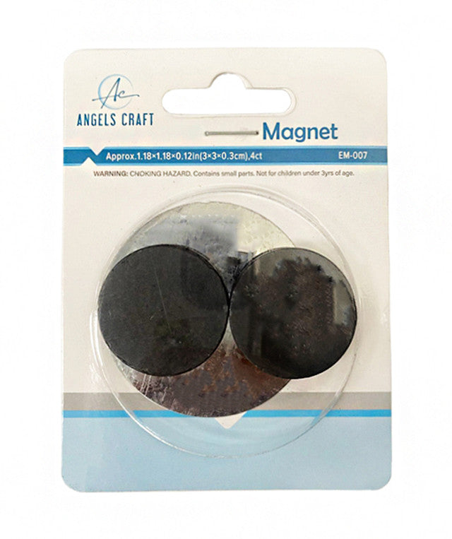 MAGNET DISC. PACK OF FOUR (SIZE - 1.18")