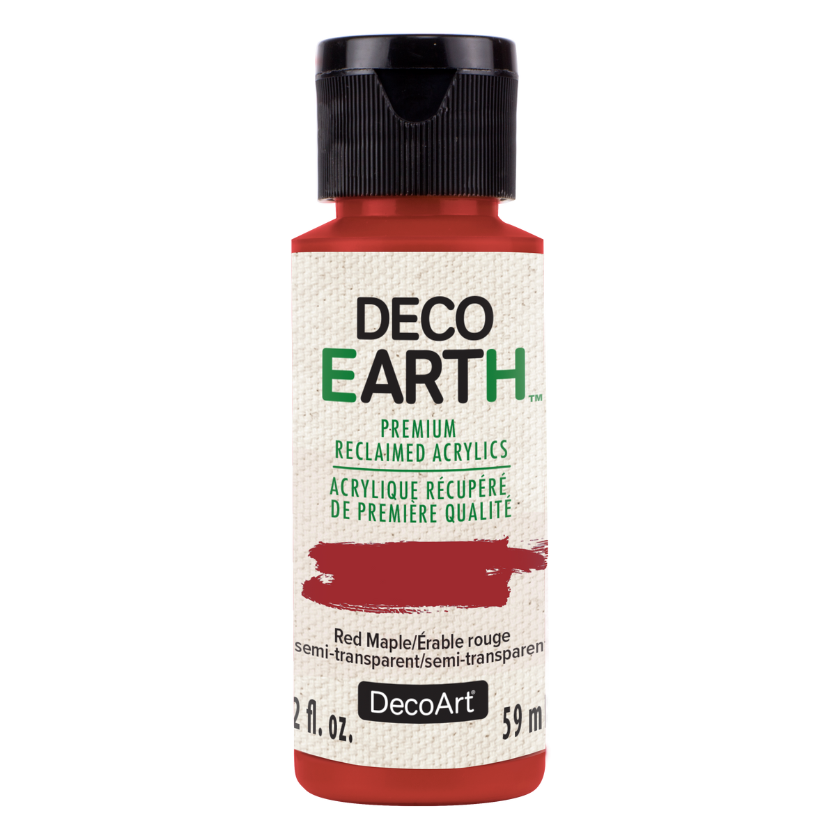 DECOEARTH RECLAIMED ACRYLIC  2OZ RED MAPLE