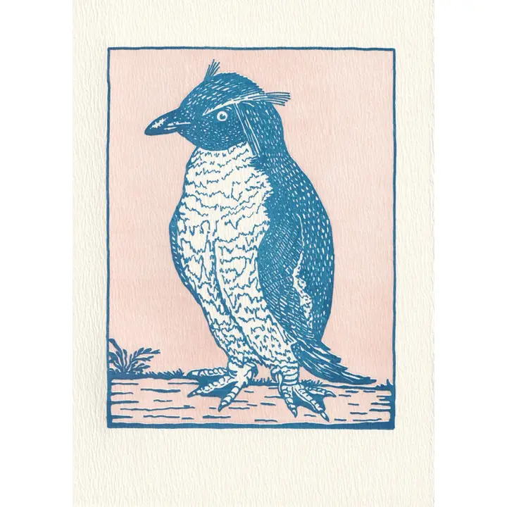 SATURN PRESS CARD - PENGUIN