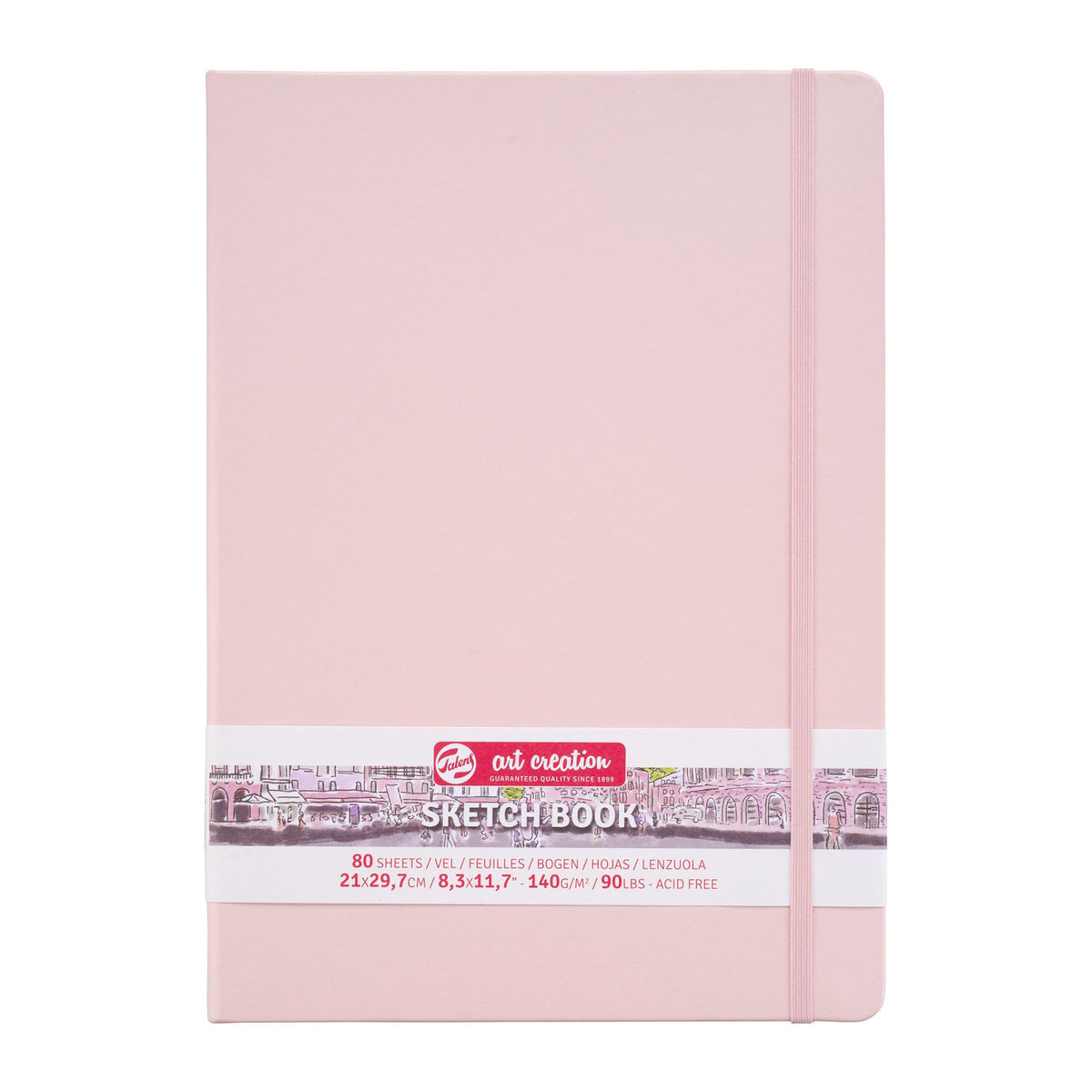 ART CREATION SKETCHBOOK PASTEL PINK 8.25&quot;x11.5&quot;