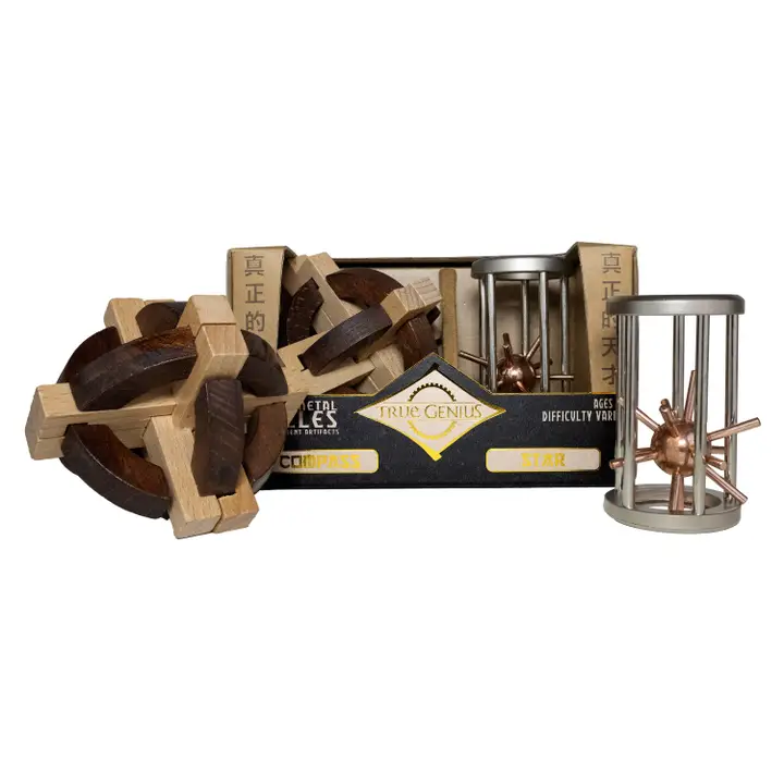COMPASS &amp; STAR PUZZLE SET
