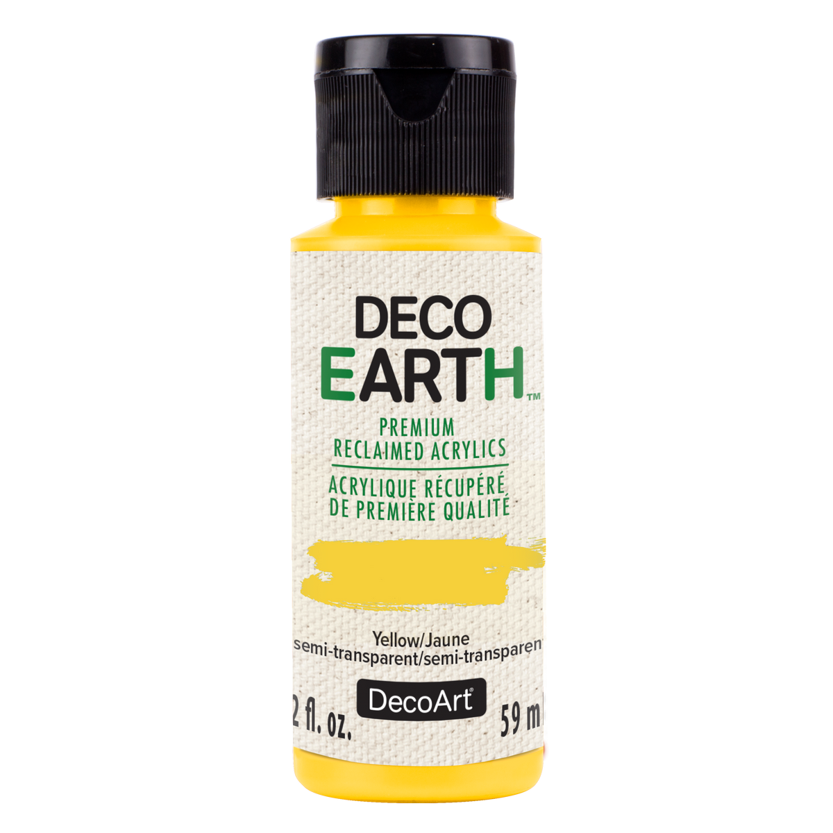 DECOEARTH RECLAIMED ACRYLIC  2OZ YELLOW