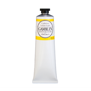 GAMBLIN ARTIST'S OIL COLOR CADMIUM YELLOW LIGHT 150ml