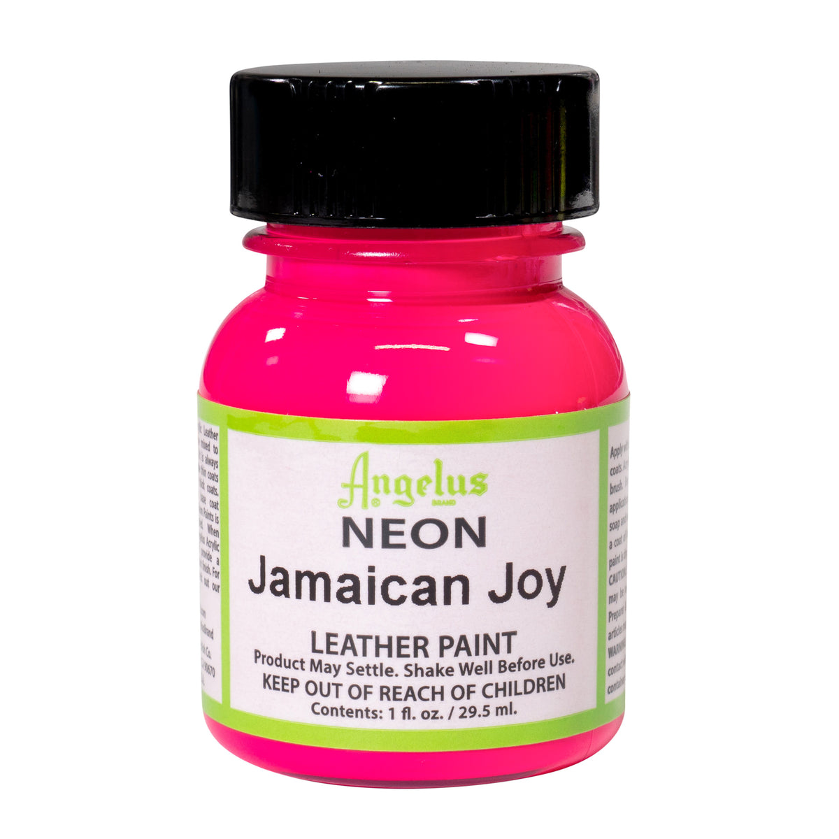 LEATHER PAINT 1oz  NEON JAMAICAN JOY