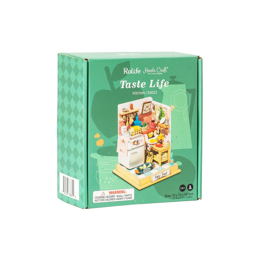 DIY MINIATURE HOUSE KIT -  TASTE LIFE KITCHEN