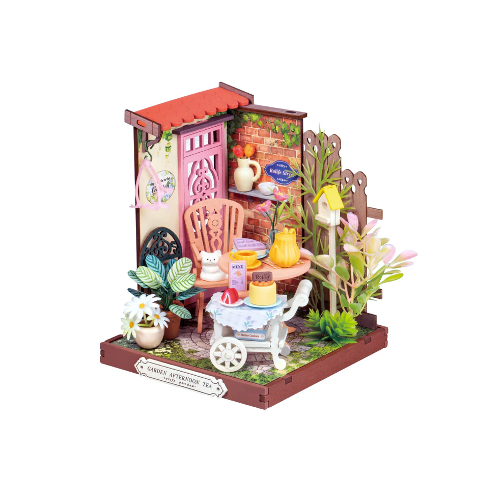 DIY MINIATURE HOUSE KIT -  FANCY TEA YARD