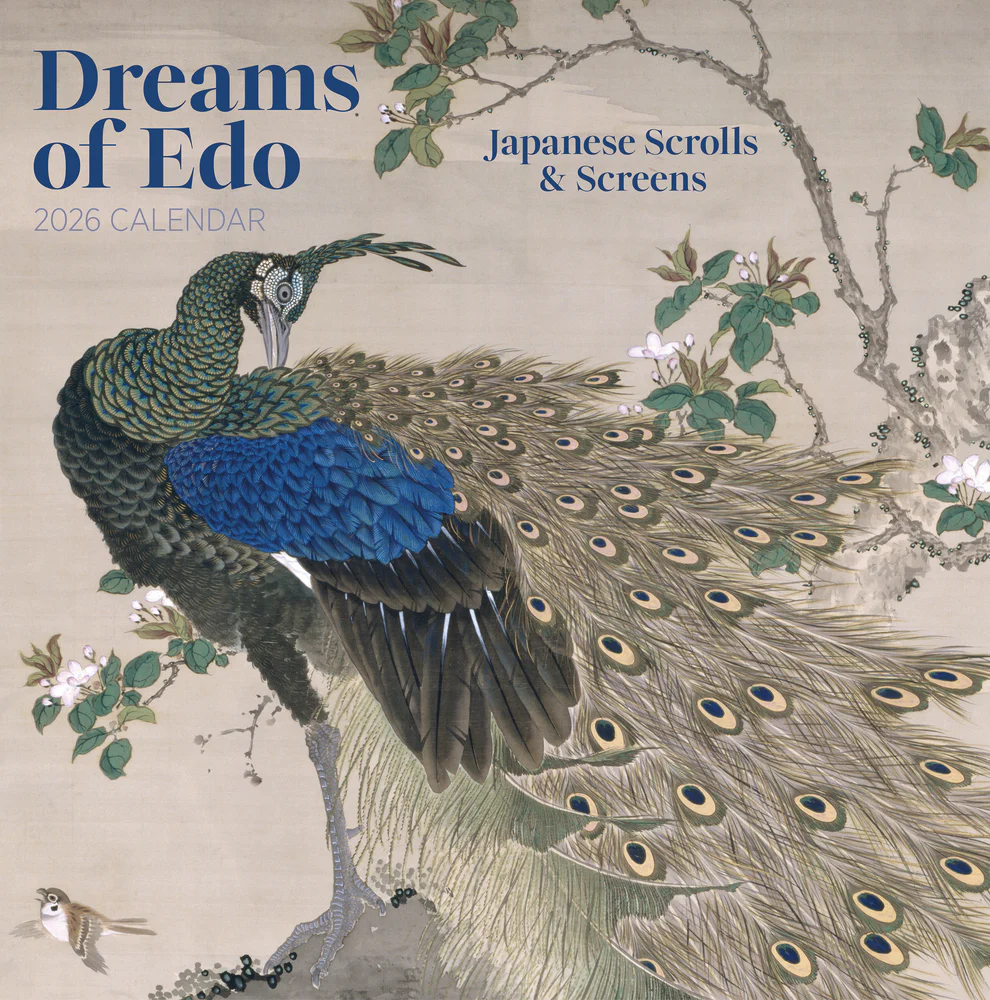 WALL CALENDAR 2026 - DREAMS OF EDO JAPANESE SCROLLS &amp; SCREENS