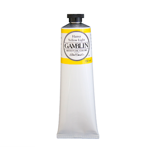 GAMBLIN ARTIST'S OIL COLOR HANSA YELLOW LIGHT 150ml