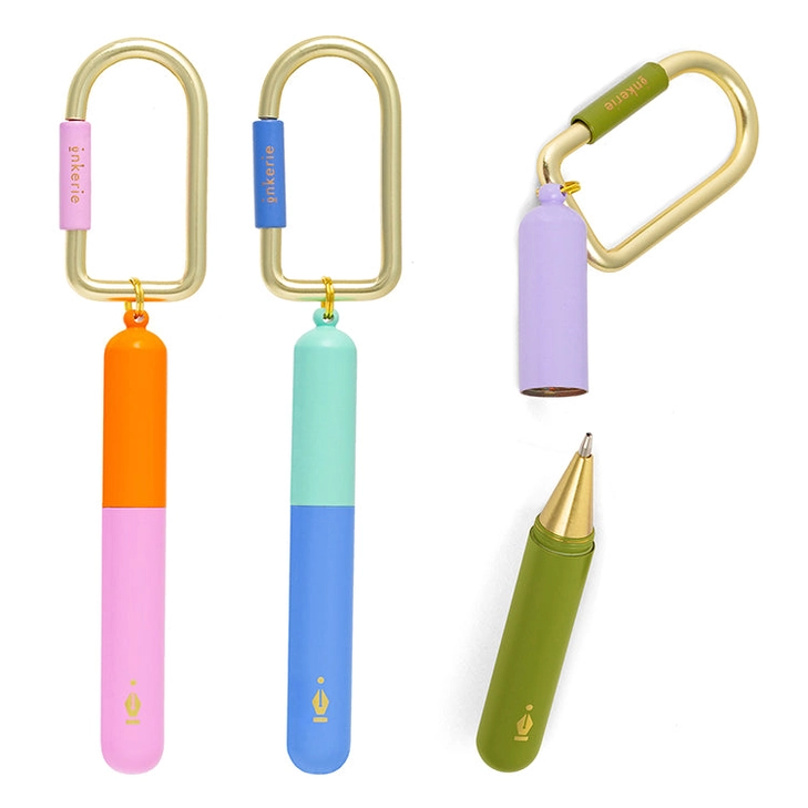 INKERIE ON THE GO KEYCHAIN  PEN