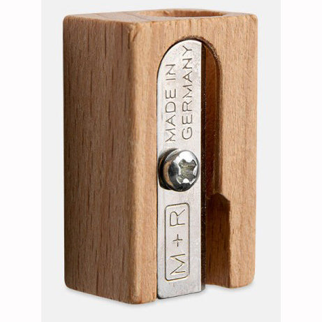 SINGLE HOLE WOODEN PENCIL SHARPENER
