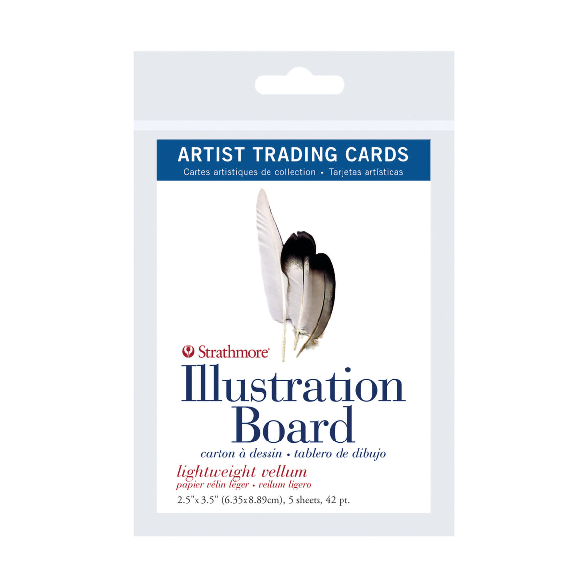 ARTIST TRADING CARD ILLUSTRATION BOARD 2.5x3.5 5-PACK