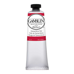 GAMBLIN ARTIST'S OIL COLOR QUINACRIDONE RED 37ml