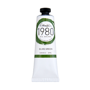 GAMBLIN 1980 OIL COLOR OLIVE GREEN 37ml