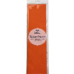 TISSUE PAPER - 10 SHEETS, ORANGE