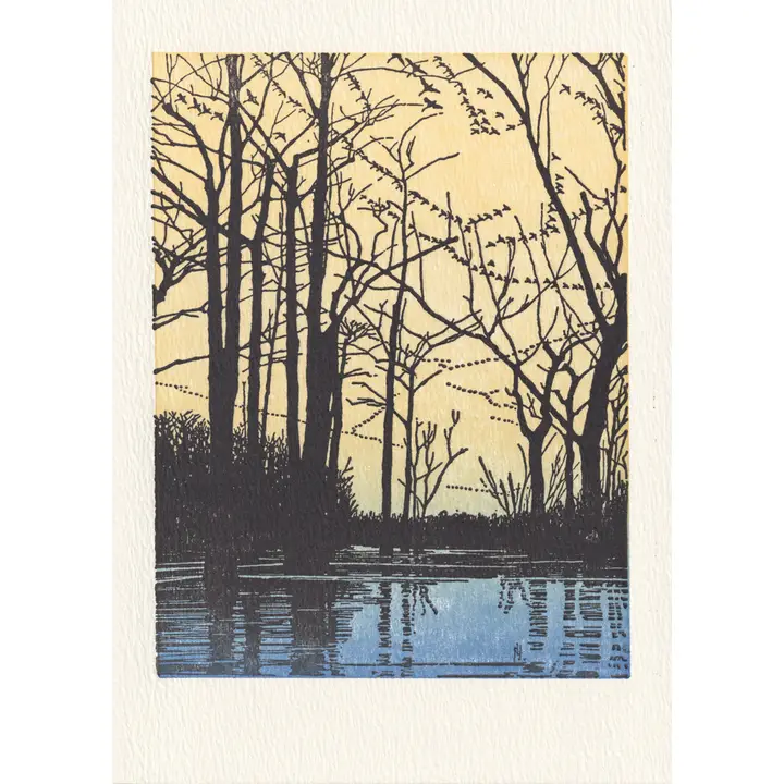 SATURN PRESS CARD - DUE SOUTH