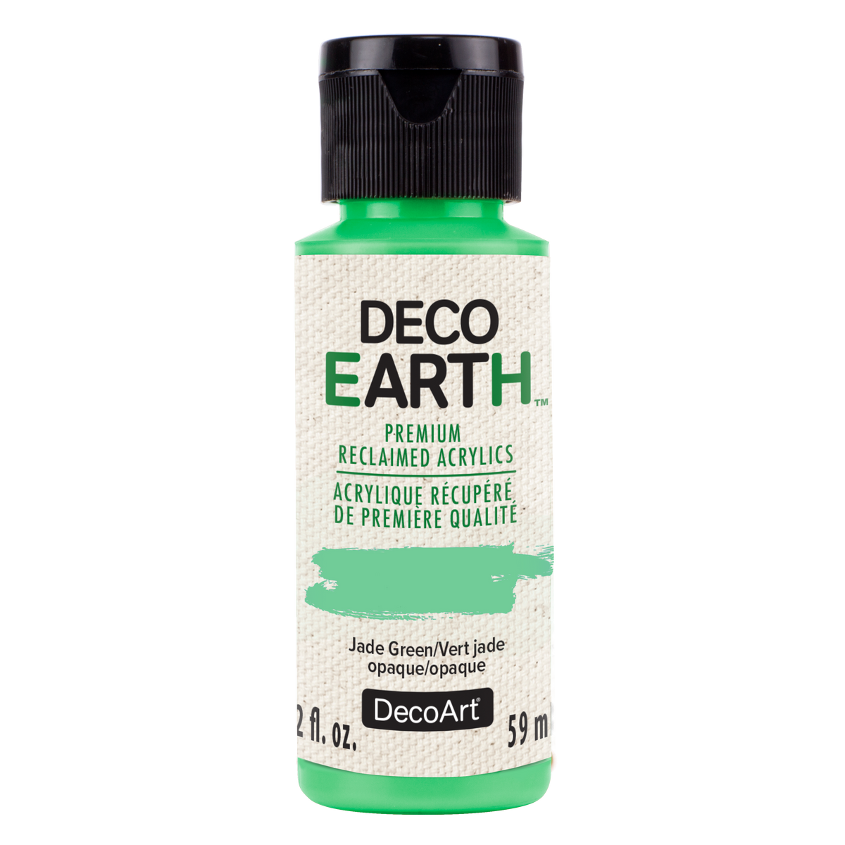 DECOEARTH RECLAIMED ACRYLIC  2OZ LUCKY GREEN