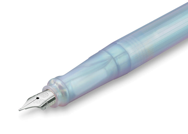 KAWECO PERKEO  FOUNTAIN PEN MEDIUM IRIDESCENT PEARL