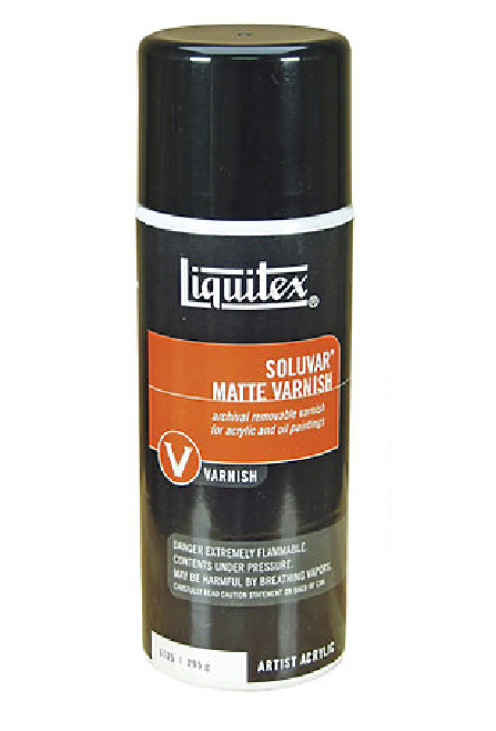 LIQUITEX SPRAY SOLUVAR MATTE VARNISH