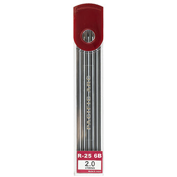 2MM LEAD REFILL 6B - 12 LEADS PER TUBE