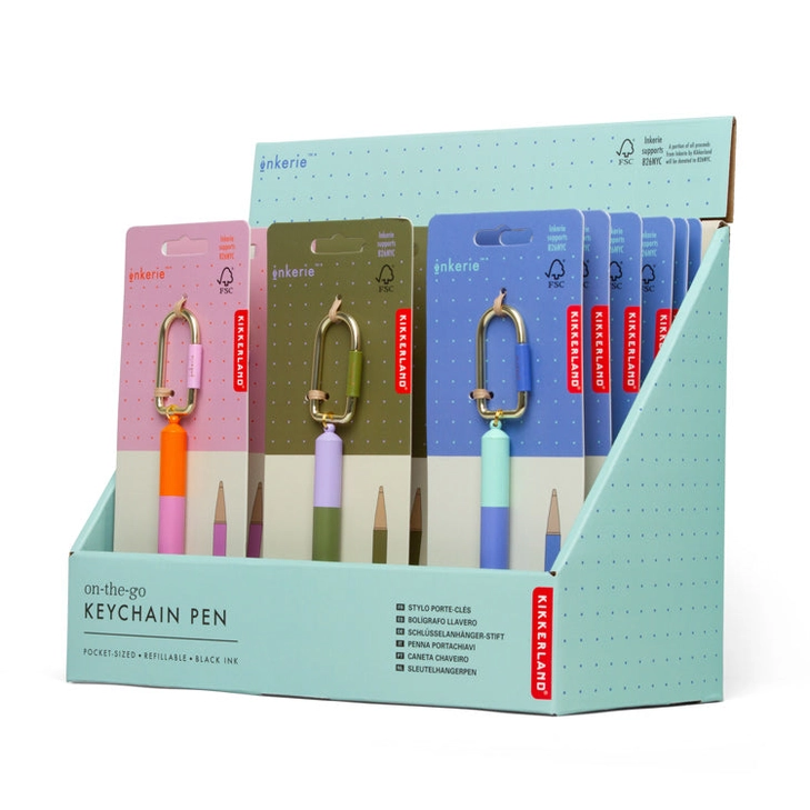 INKERIE ON THE GO KEYCHAIN  PEN