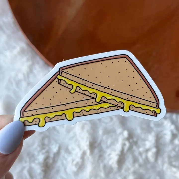 STICKER -GRILLED CHEESE SANDWICH