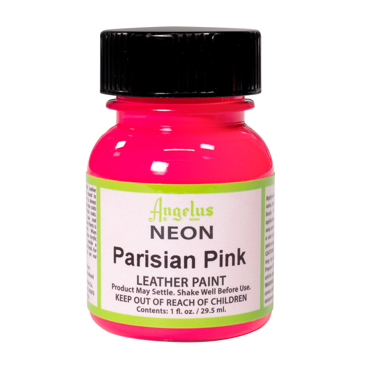 LEATHER PAINT 1oz  NEON PARISIAN PINK