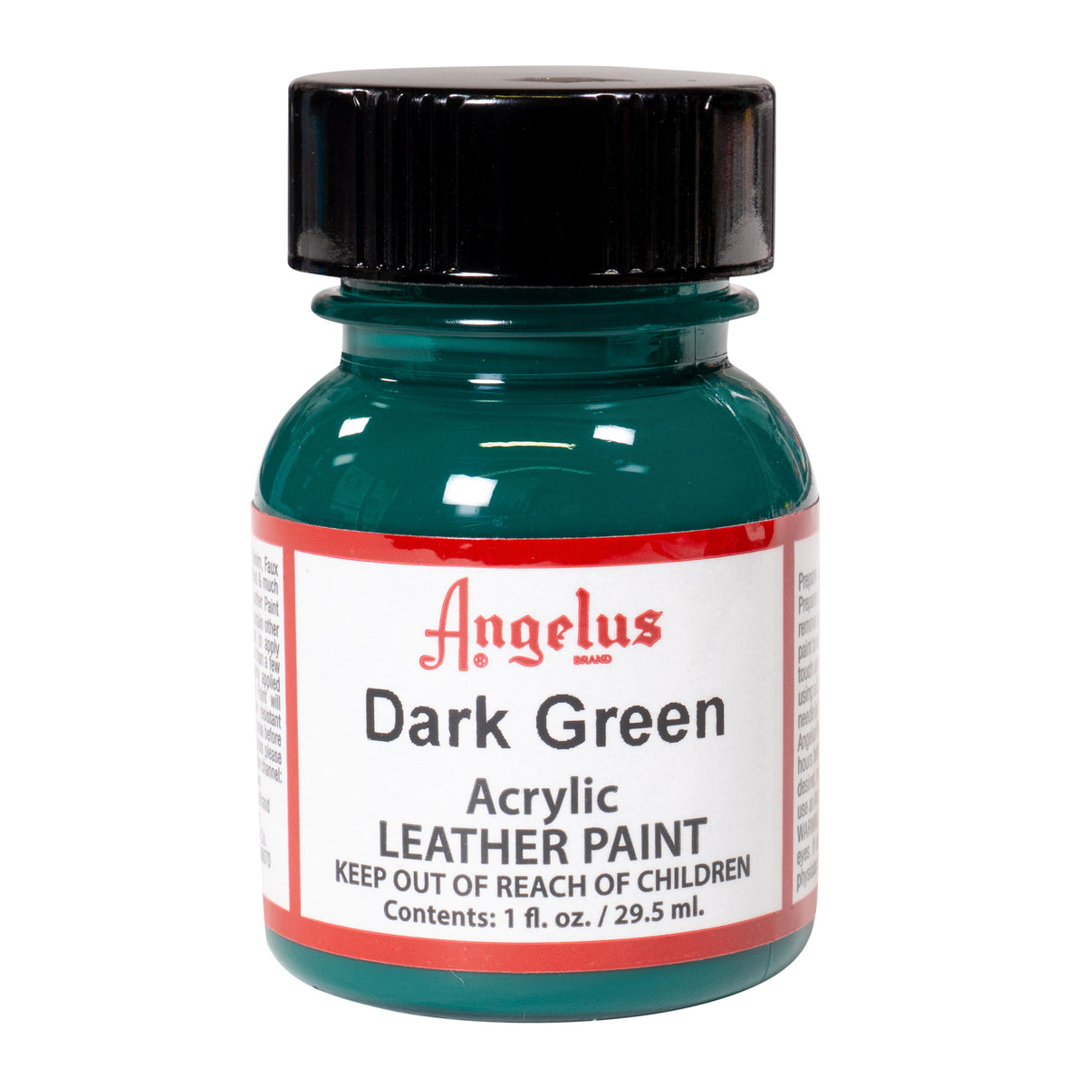 LEATHER PAINT 1oz DARK GREEN