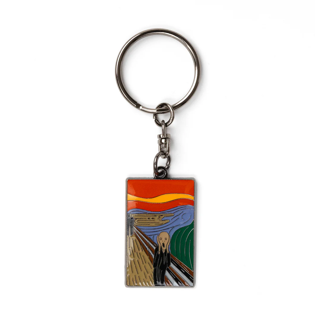 KEYCHAIN- SCREAM MUNCH