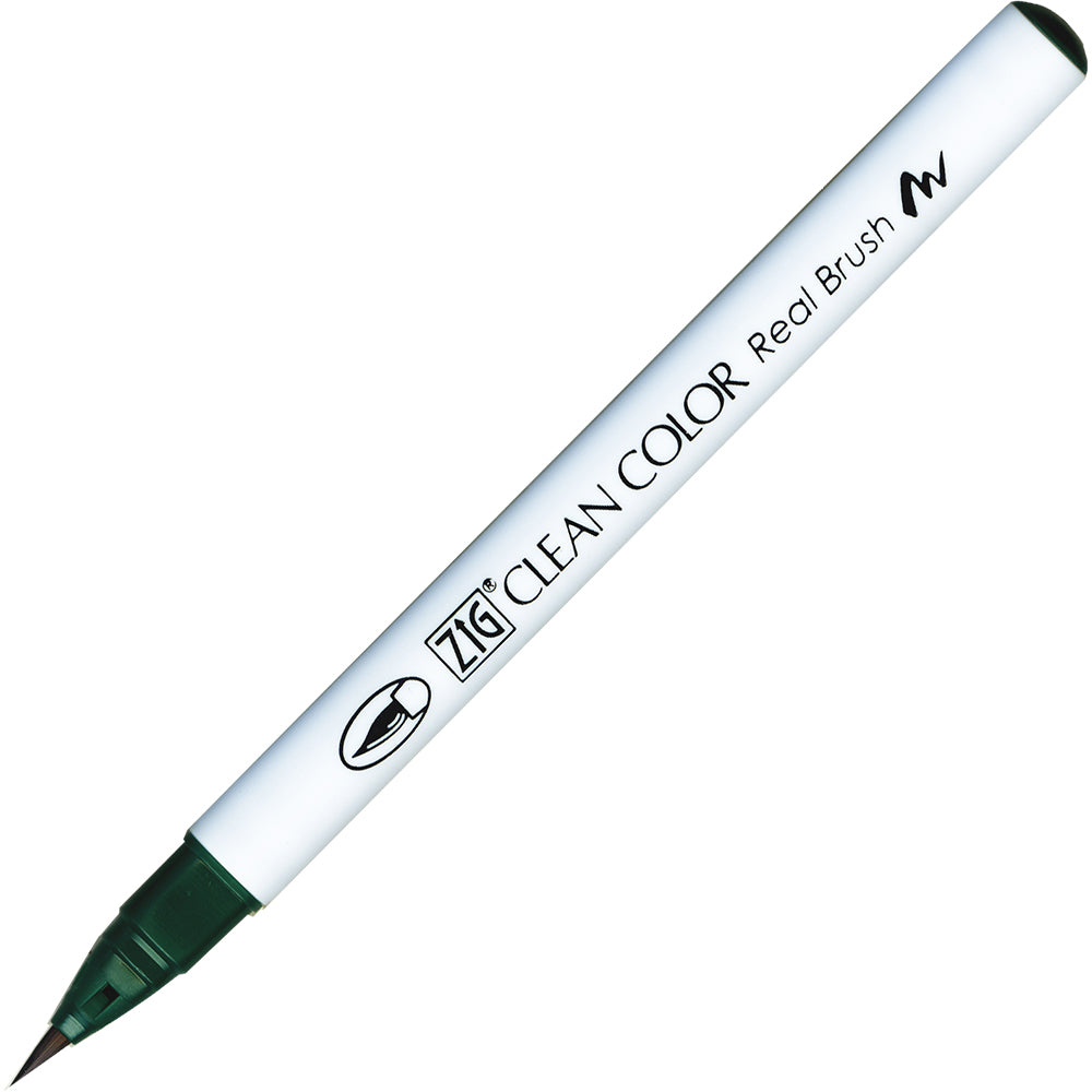 ZIG CLEAN COLOR REAL BRUSH MARINE GREEN