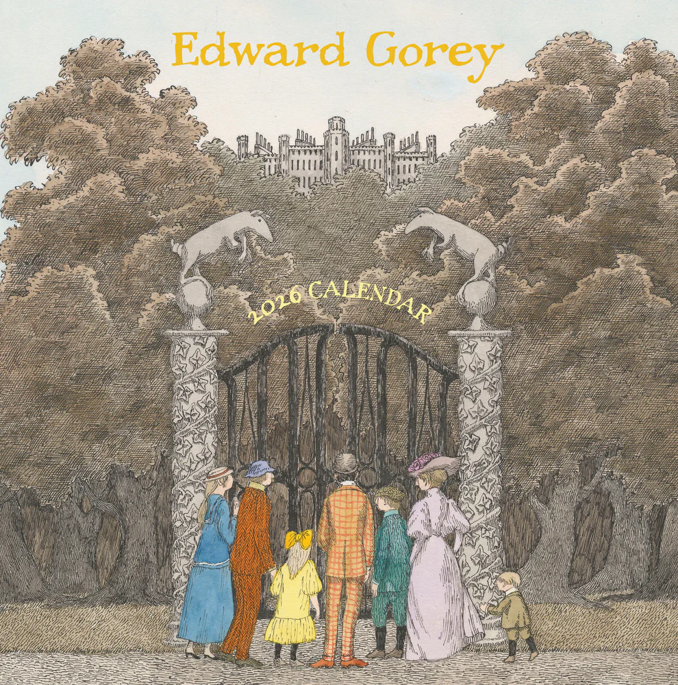 WALL CALENDAR 2026 - EDWARD GOREY