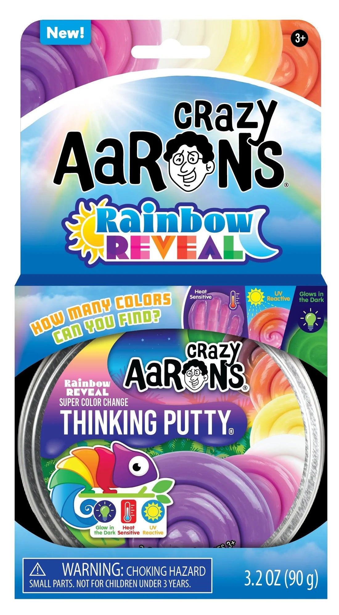 TRENDSETTERS THINKING PUTTY 4"  RAINBOW REVEAL