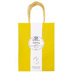LARGE KARFT BAGS 120GSM 2 PACK - YELLOW