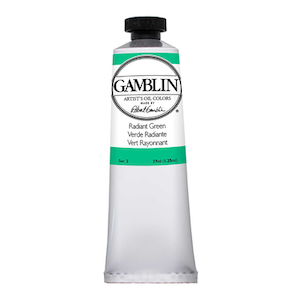 GAMBLIN ARTIST'S OIL COLOR RADIANT GREEN 37ml