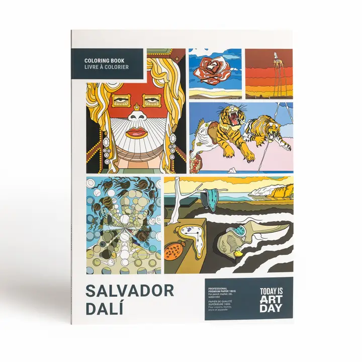 COLORING BOOK - SALVADOR DALI