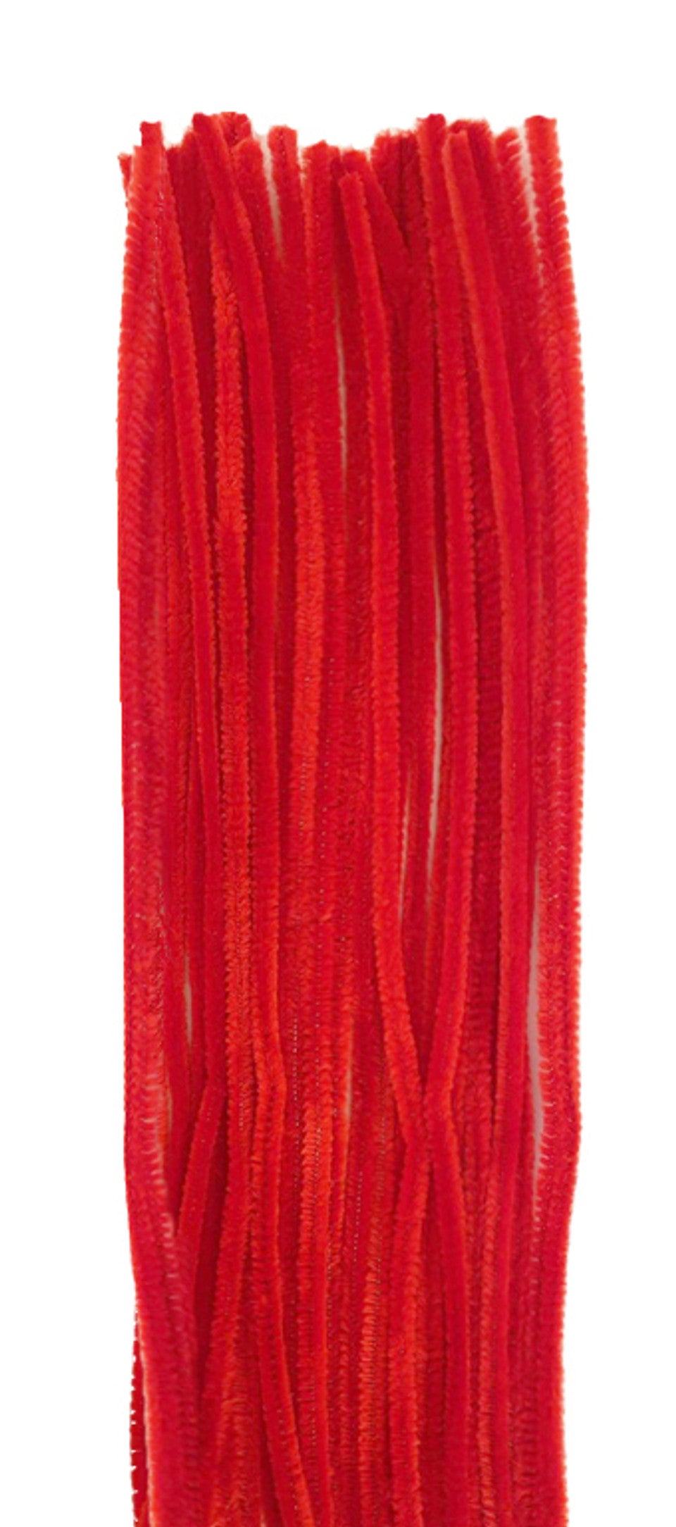 CHENILLE STEMS 11.8" X 0.24" PACK OF 25 - RED