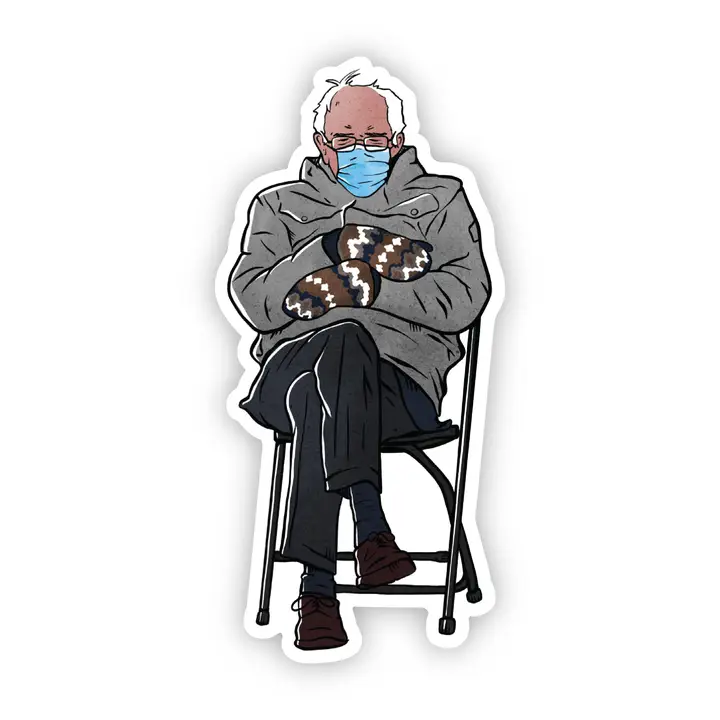 STICKER - BERNIE SANDERS CHAIR