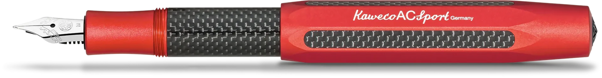 KAWECO AC SPORT  FOUNTAIN PEN RED MEDIUM