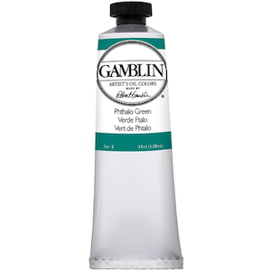 GAMBLIN ARTIST'S OIL COLOR PHTHALO GREEN 37ml