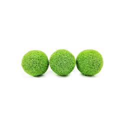 ARTIFICIAL MOSS FOAM BALLS - 2.2" 3PC