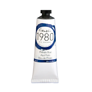 GAMBLIN 1980 OIL COLOR PHTHALO BLUE 37ml