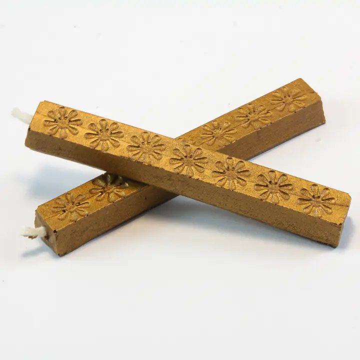 LONG WAX STICK ANTIQUE GOLD