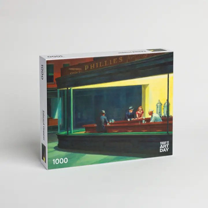 1000 PIECE PUZZLE  ART DAY - EDWARD HOPPER NIGHTHAWKS