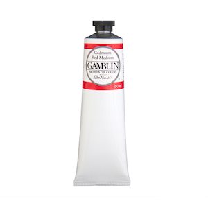 GAMBLIN ARTIST'S OIL COLOR CADMIUM RED MEDIUM 150ml