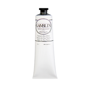 GAMBLIN ARTIST'S OIL COLOR TITANIUM ZINC WHITE 150ml