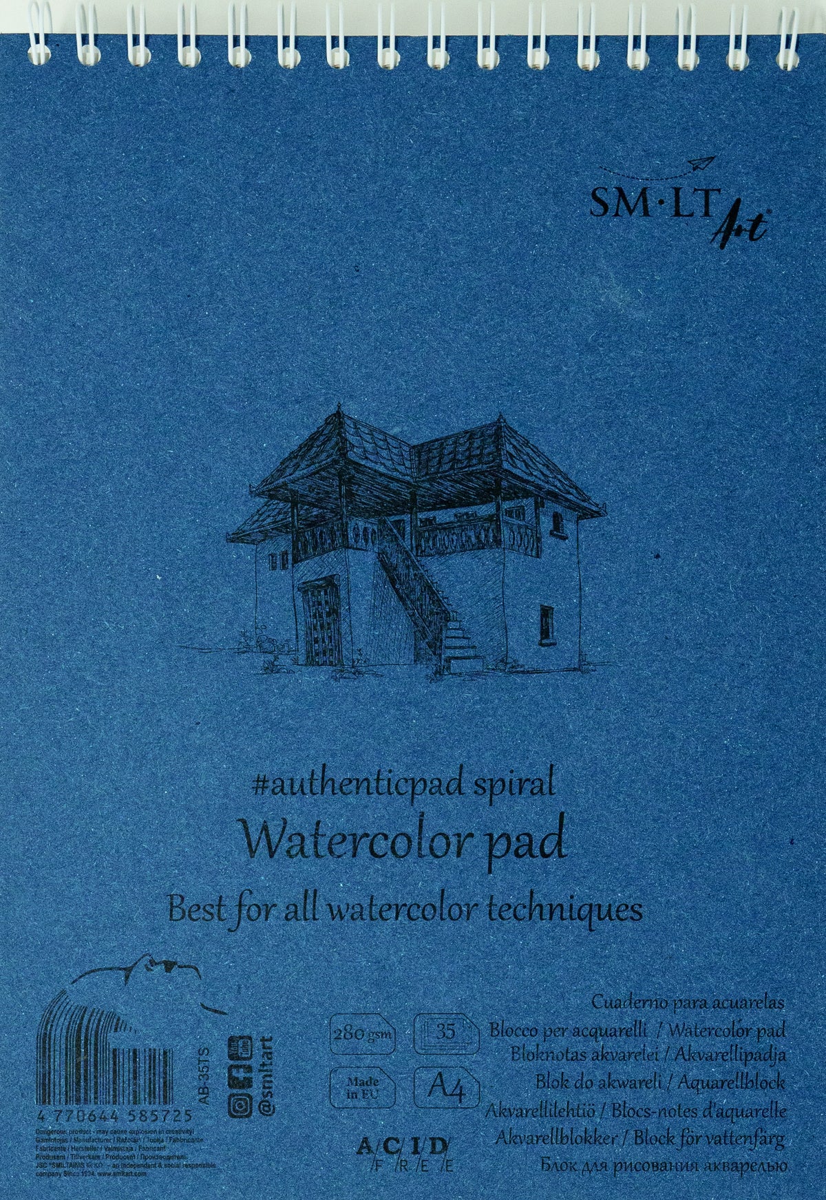 WATERCOLOR PAD - AUTHENTIC  (A4)