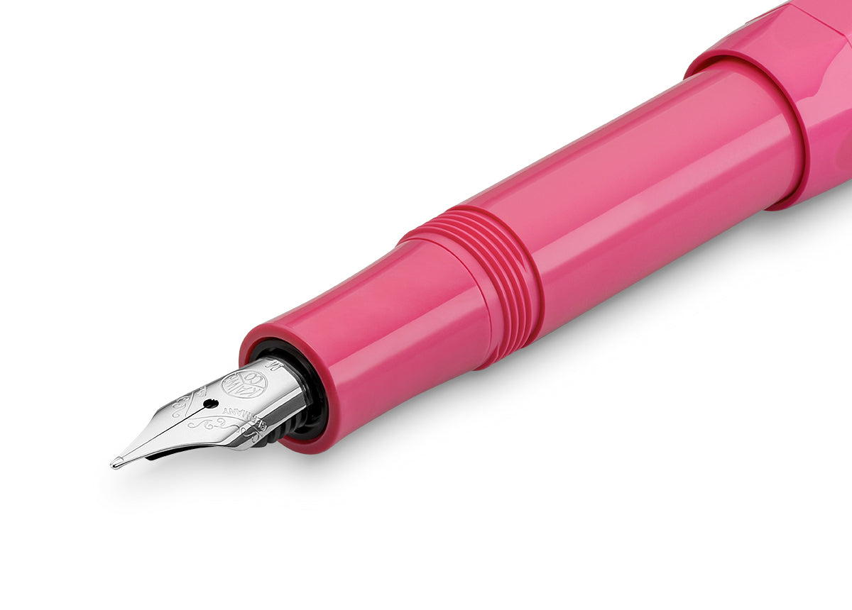 KAWECO SKYLINE SPORT PINK FOUNTAIN PEN MEDIUM